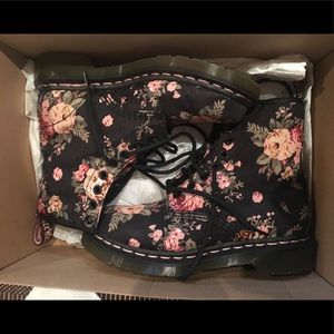 Victorian Flowers Doc Martens